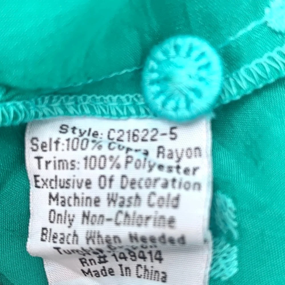 Johnny Was Palm Oriana Embroidered Tunic Size Small - Picture 10 of 16